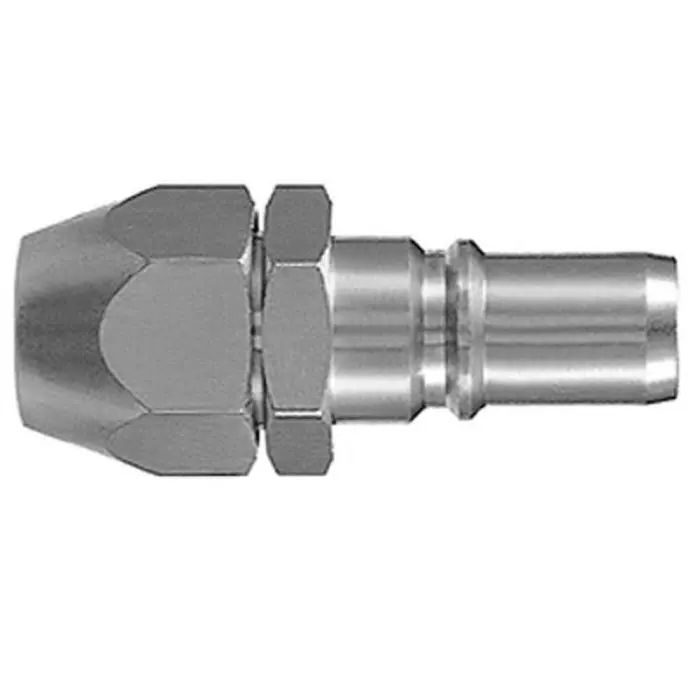 SMC Stainless Steel Male Coupler Nipple, Male Thread, KK3P-50N