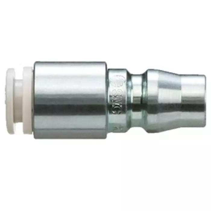SMC Stainless Steel Male Coupler Nipple, 3/4 in Male One Touch Fitting, KK130P-06H