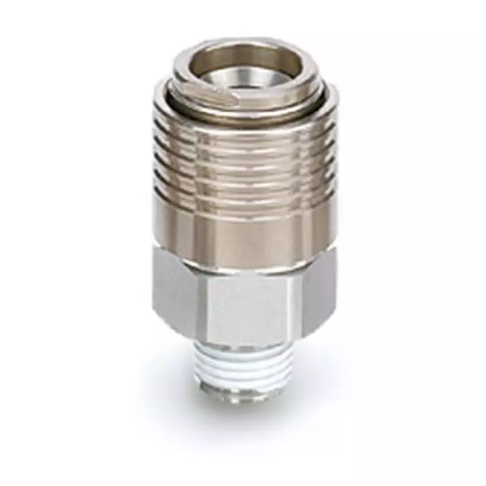 SMC Stainless Steel Female Coupler Nipple, One Touch Fitting, KKA3S-01M-1