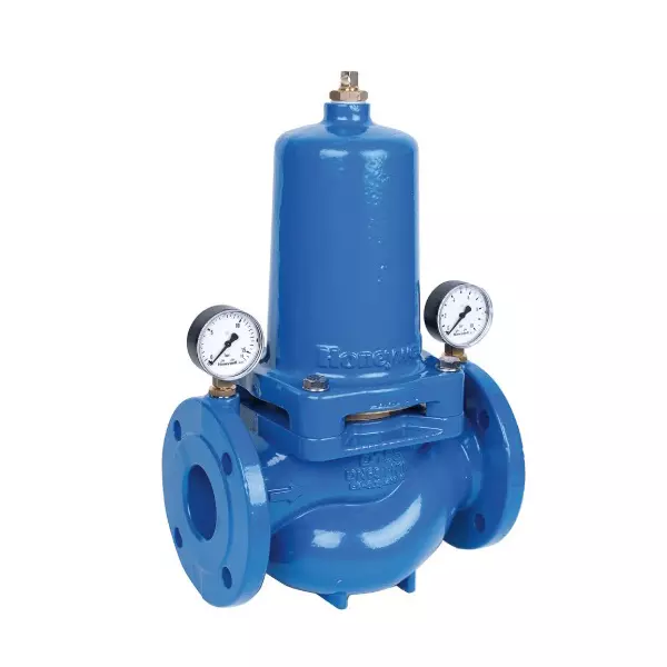 Honeywell 152.4 mm (6 Inch) 152 mm Metal Pilot Operated Flange Type Pressure Reducing Valve, D115S-150A