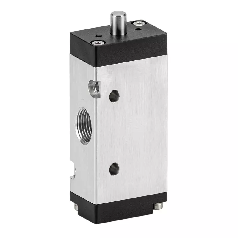 Spac P / TG Stem Actuated Valve Grey & Black 6.35 mm for Industrial Use, PMSB-02-NC