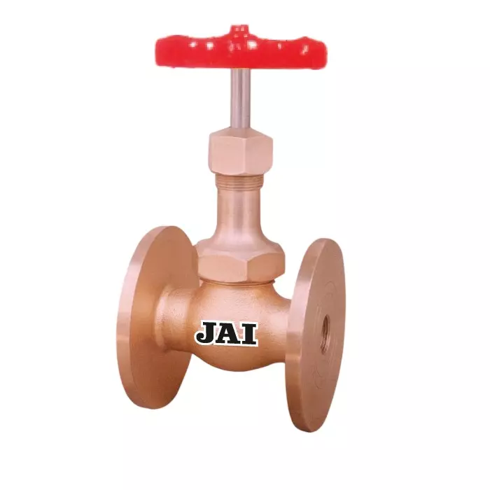 Jai Bronze Union Bonnet Wheel Valve No. 9 F Flanged Ends Connection (Size Range : 8mm - 100mm)