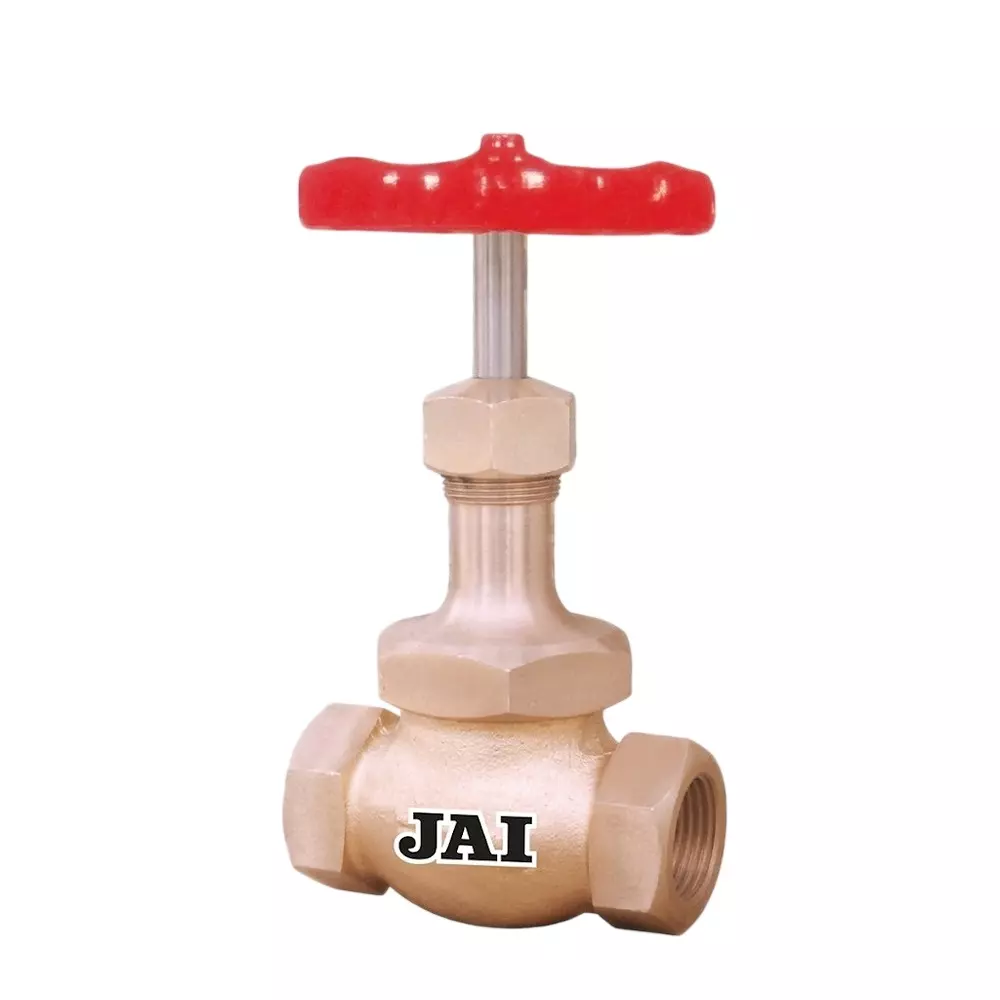 Jai Bronze Union Bonnet Wheel Valve No. 9 Screwed Female Ends Connection 25 mm Size