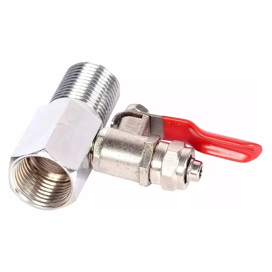 GENERIC R.O. Nipple 1/2 inch x 6mm Chrome Finish for Bathrooms, Toilets, ID_SS_060