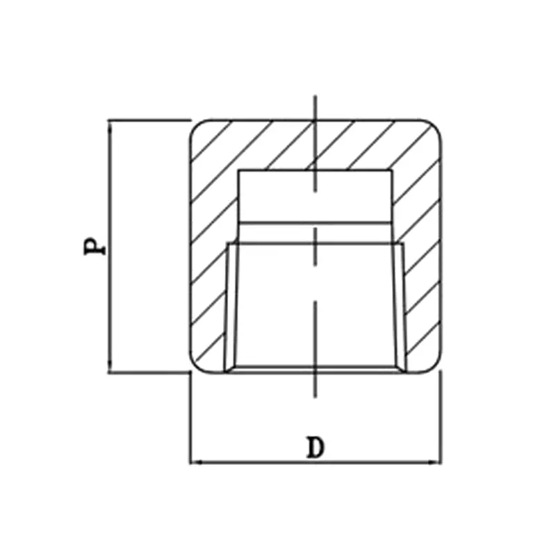 leader-fsfr-11-forged-fitting-socket-welded-round-cap-1-inch-6000-psig