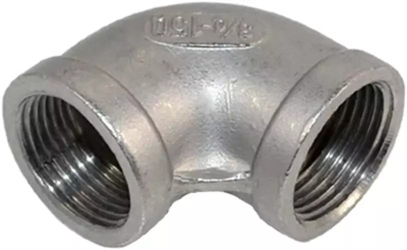 VIKAS 19.05 mm (3/4 Inch) Stainless Steel 316 Elbow 90 Female
