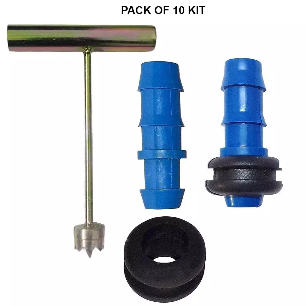 kamal-agrotech-16-mm-rubber-grommet-with-takeoff-metal-drill-bit-tool-for-pvc-pipe-pack-of-10