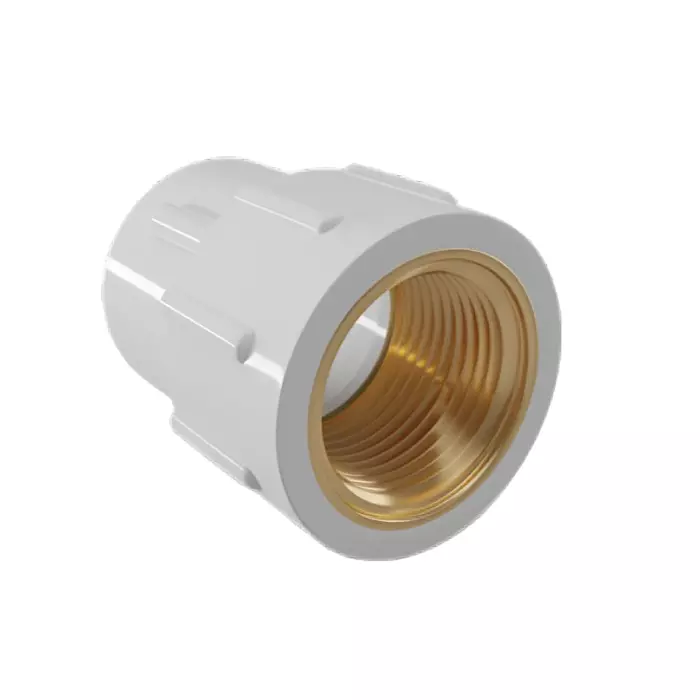 APL Apollo (32 mm x 1/2 Inch) uPVC Brass Fitting Female Threaded Adaptor PN10, PM0325010V