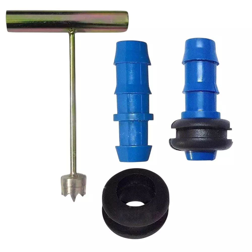 kamal-agrotech-16-mm-rubber-grommet-with-takeoff-metal-drill-bit-tool-for-pvc-pipe-pack-of-50