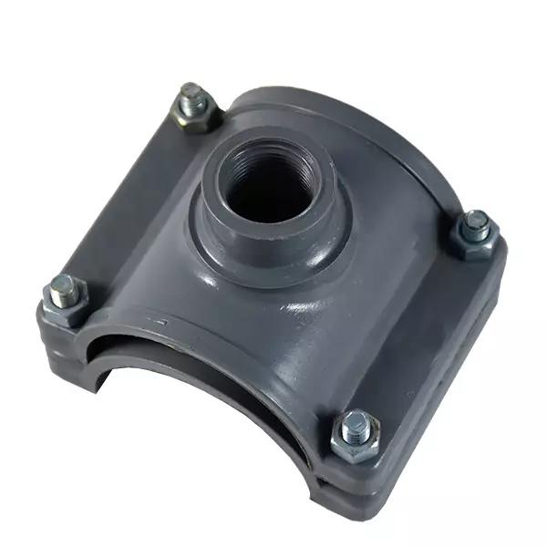 APL Apollo 2.5 x 0.8 inch uPVC Plain Fitting Service Saddle, PM0315020V
