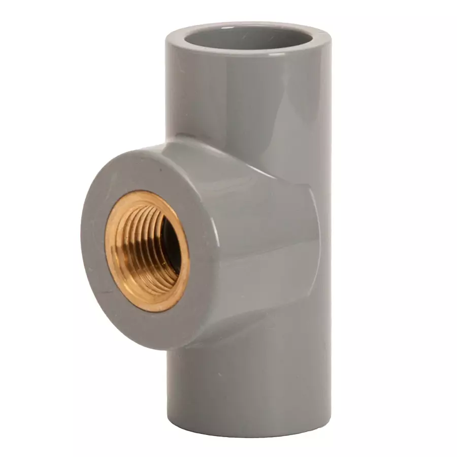 APL Apollo (25 mm x 1/2 Inch) uPVC Female Threaded Tee PN10, PM03750W0V