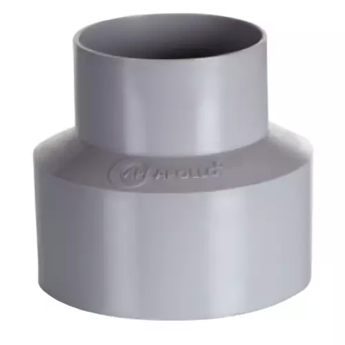 APL Apollo 5.5 x 4.3 inch uPVC Plain Fitting Reducing Coupler, PMN3080504