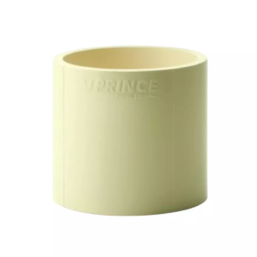 Prince SmartFit Plus Coupler Sch 40 Moulded Fittings CPVC 10.16 cm (4 inch), Cream