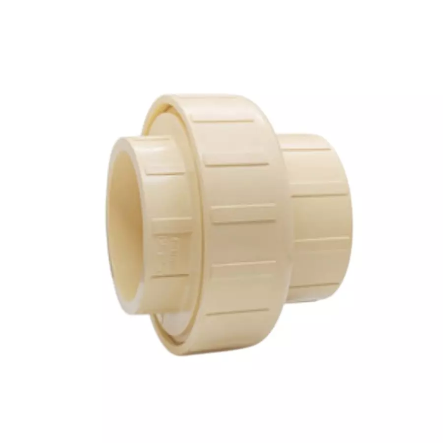 Prince SmartFit Plus Union Moulded Fittings CPVC 3.81 cm (1½ inch), Cream