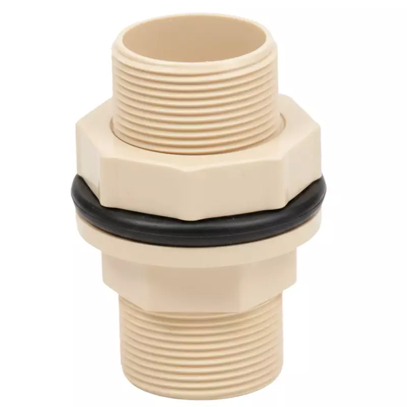 MIRAJ CPVC Tank Adaptor Plain 40 mm Off White, FCF000000205 (Pack Of 10)