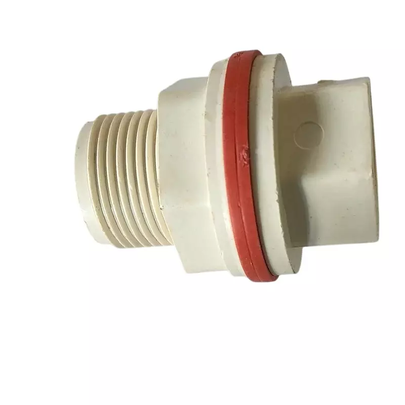 FITVIT Tank Nipple Socket 38.10 mm (1.1/2 Inch) CPVC Pipe Fitting (Pack of 15)