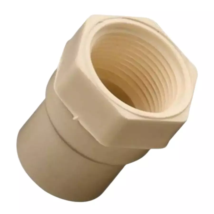 MIRAJ CPVC Plain FTA Plain 20 mm Off White, FCF000000095 (Pack Of 50)