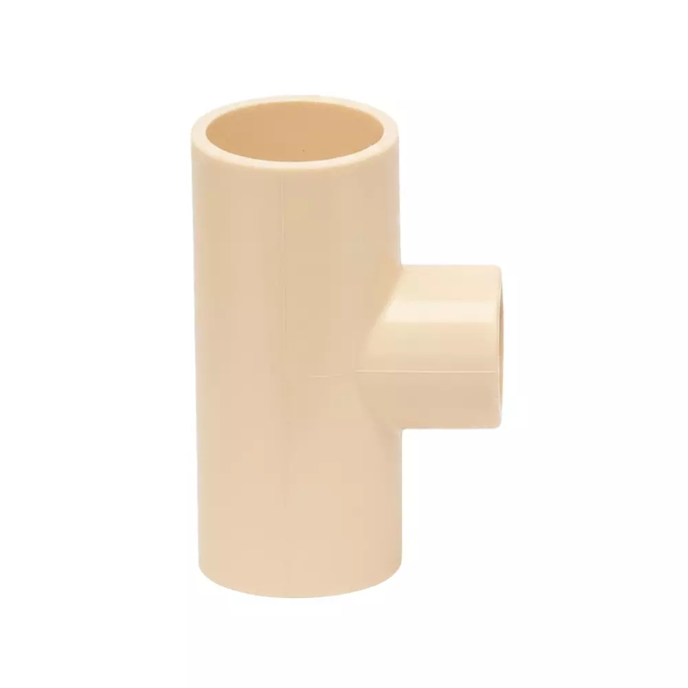 MIRAJ CPVC Reducing Tee Plain 25X20 mm Off White, FCF000000165 (Pack Of 25)