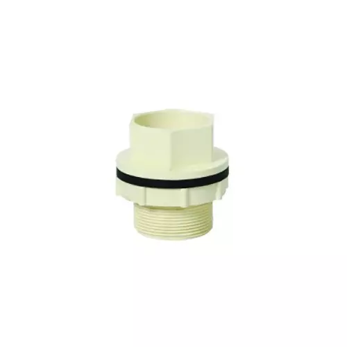 Prince FlowGuard Plus 12.7 mm (1/2 Inch) CPVC SDR 11 Plain Tank Connector, IM105115