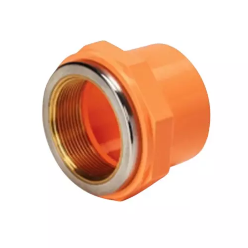 Astral Female Adaptor Brass Thread 2½ inch (6.5 cm) For CPVC Pipe Fittings, M542801707 (Pack of 9)