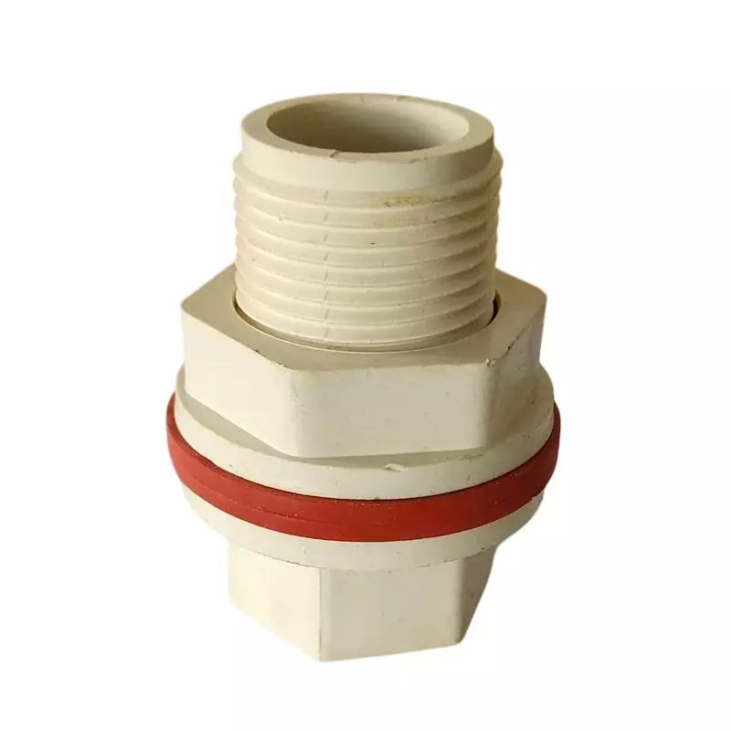 FITVIT Tank Nipple Socket 31.75 mm (1.1/4 Inch) CPVC Pipe Fitting (Pack of 25)
