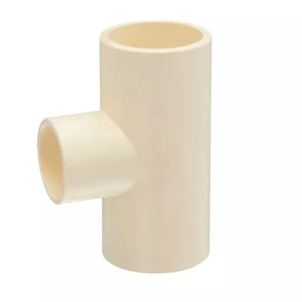 MIRAJ CPVC Tee Plain 32 mm Off White, FCF000000015 (Pack Of 10)