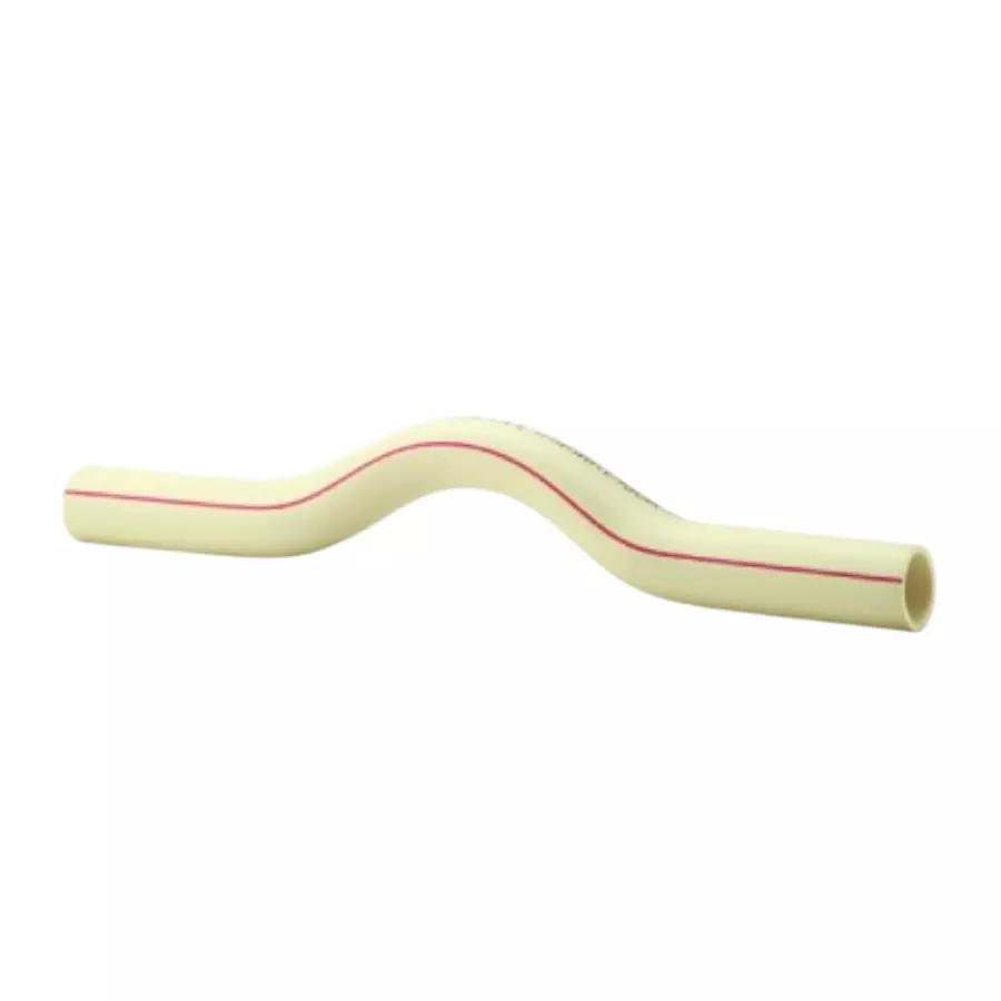 Prince SmartFit Plus Cross Over SDR 11 Fabricated Fittings CPVC 1.90 cm (3/4 inch), Cream