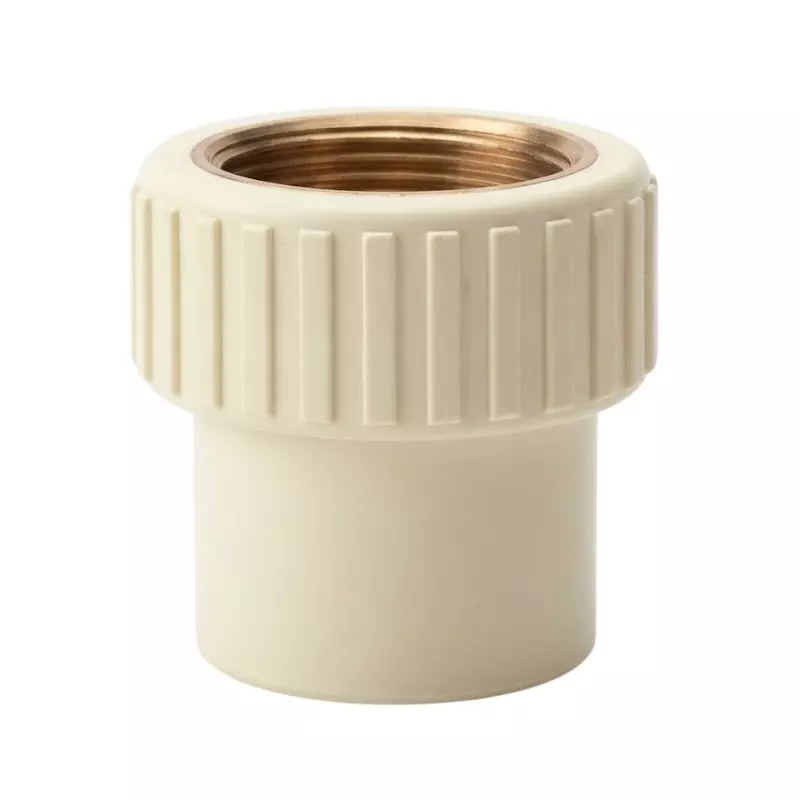 Prince SmartFit Plus Series Female Threaded Adapter CPVC Brass Insert Fitting Size 1-1/4 x 1 inch (32x25 mm) and SDR 11 Class, SIM108116 (Pack of 20)