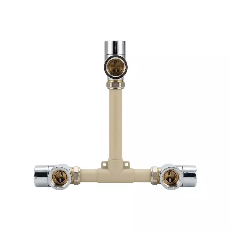 Prince SmartFit Plus Series Hot Side & Cold Side Type Wall Mixer CPVC Fitting Size 1 x 1/2 inch (25x15 mm), SIM108111