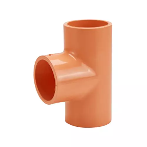 Astral Reducing Tee 2½ x 1½ inch Plastic CPVC Pipe Fittings, M542800233