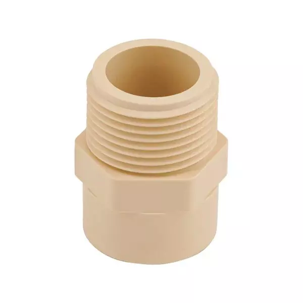 FITVIT Plain M.T.A 38.1 mm (1 1/2 Inch) CPVC Fitting WB (Pack of 25)