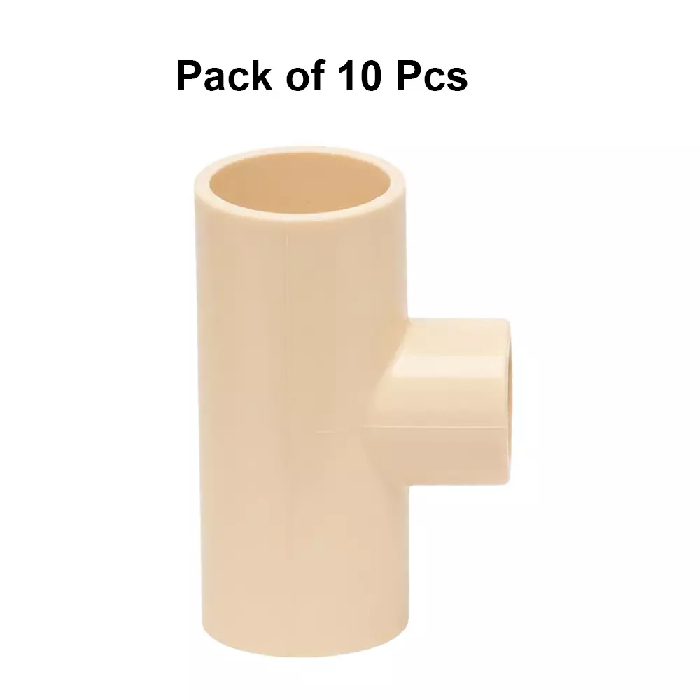 miraj-cpvc-reducing-tee-plain-40x20-mm-off-white-fcf000000169-pack-of-10