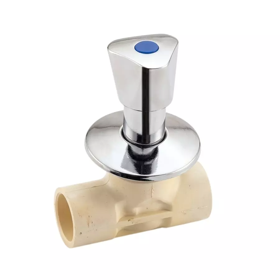 Prince SmartFit Plus Series Short Type Concealed Valve CPVC Fitting Triangle Shape & Size 1 inch (25 mm), IT101918