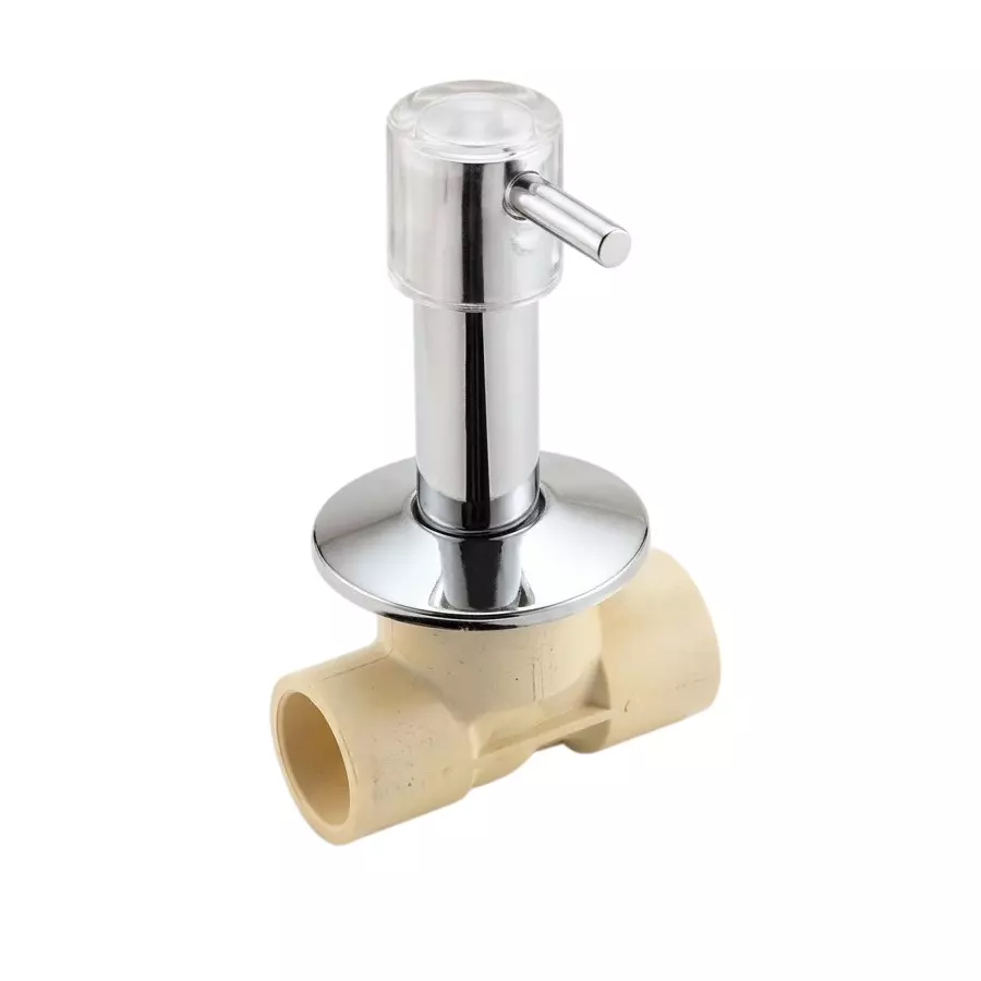 Prince SmartFit Plus Series Long Type Concealed Valve CPVC Fitting Round Shape & Size 1 inch (25 mm), IT101917