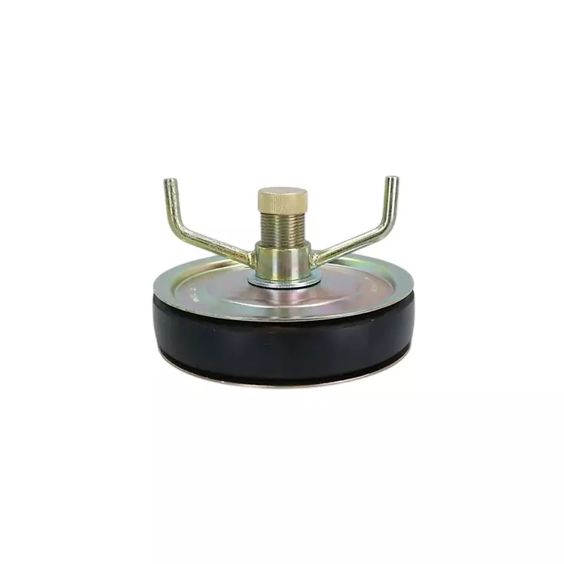 EMAC Drainage Test Plug Black & Golden Rubber & Brass 12 Inch (30.48 cm) Size for Pipe Leak Testing