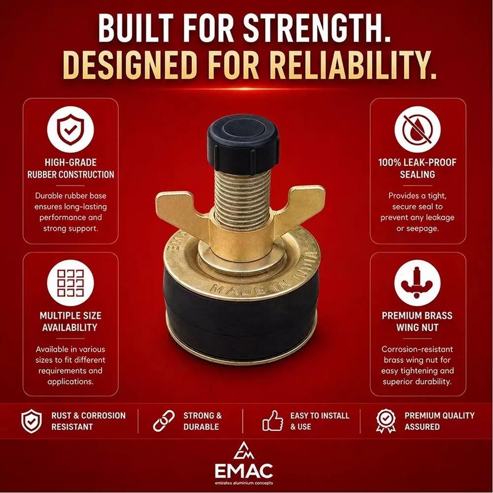 emac-drainage-test-plug-black-golden-rubber-brass-25-inch-635-cm-size-for-pipe-leak-testing