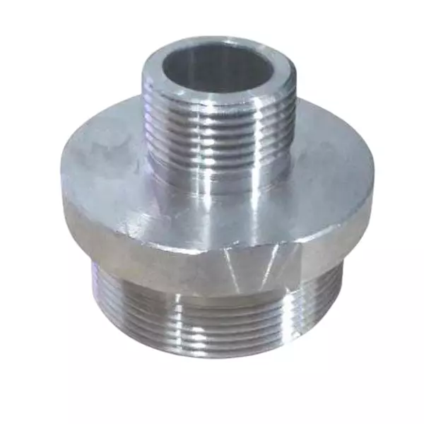 Valson 1 Inch Stainless Steel Reducing Hex Nipple For Stock Fitting