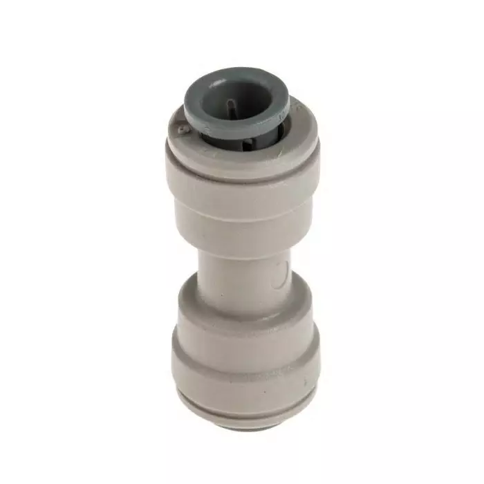 John Guest Plastic Pipe Fitting Straight Connector, PI0408S (Pack of 10)