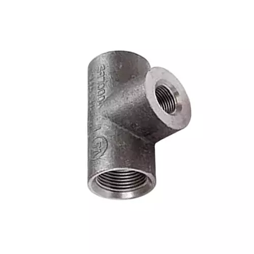 VS Steel Reducing Tee Equal Black 100 mm (4 inch)