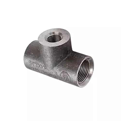 VS Steel Reducing Tee Equal Black 100 mm (4 inch)