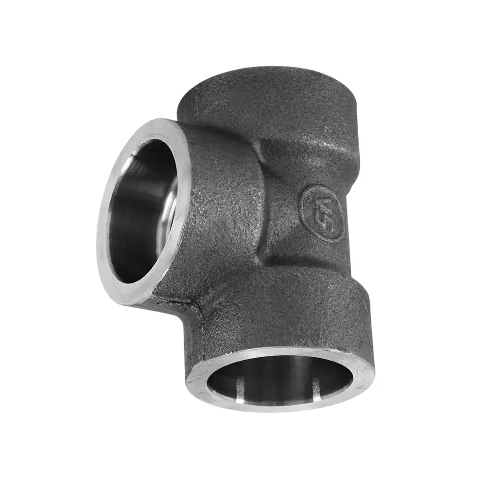 VS Tee Forged 3000 LBS Black 100 mm (4 inch)