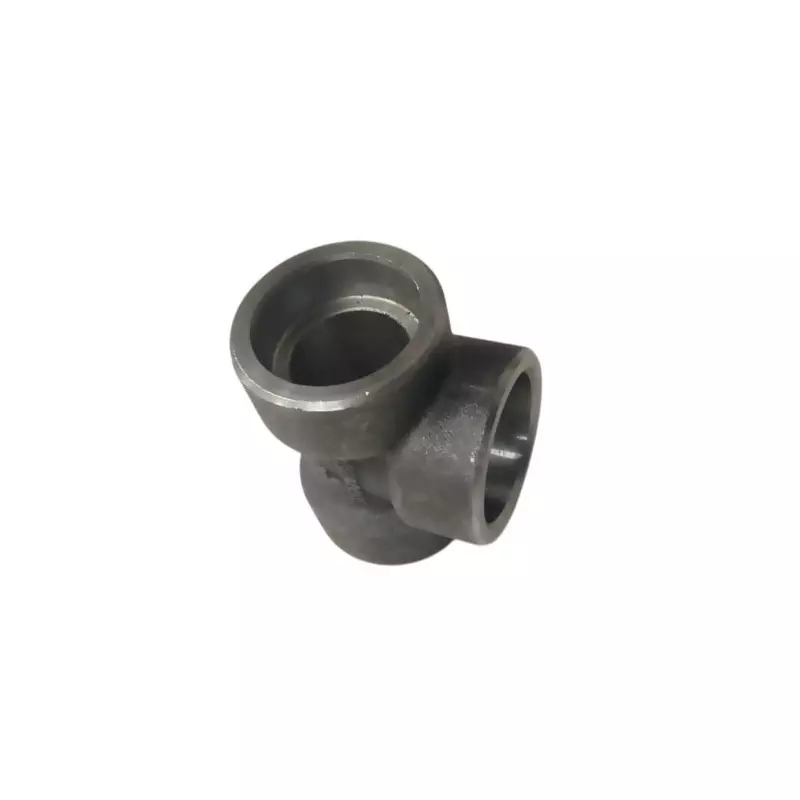 Generic Steel Tee Forged S.W. 3000 LBS Black 25 mm (1 inch)