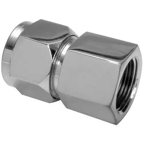 Chiffon Connector Stainless Steel 1/4 NPTx1/2 inch, CI/001/SS/88
