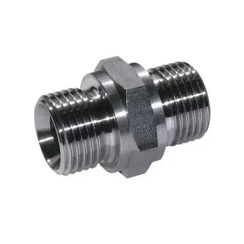 Chiffon Hose Adaptor Carbon Steel 1x2 inch BSP, CI/001/CS/418