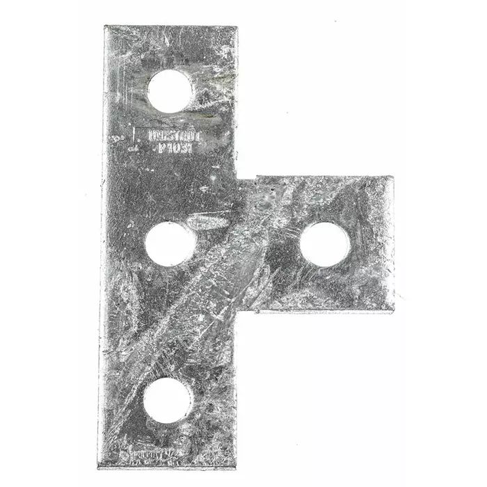 Unistrut Steel T Shape Bracket 4 Hole 14.3 mm Holes 136.5x88.9 mm, P 1031 (Pack of 5)