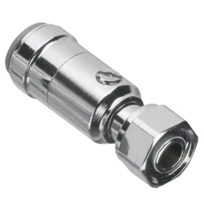 John Guest Brass Push Fit Fitting Service Valve, 15SVSTC