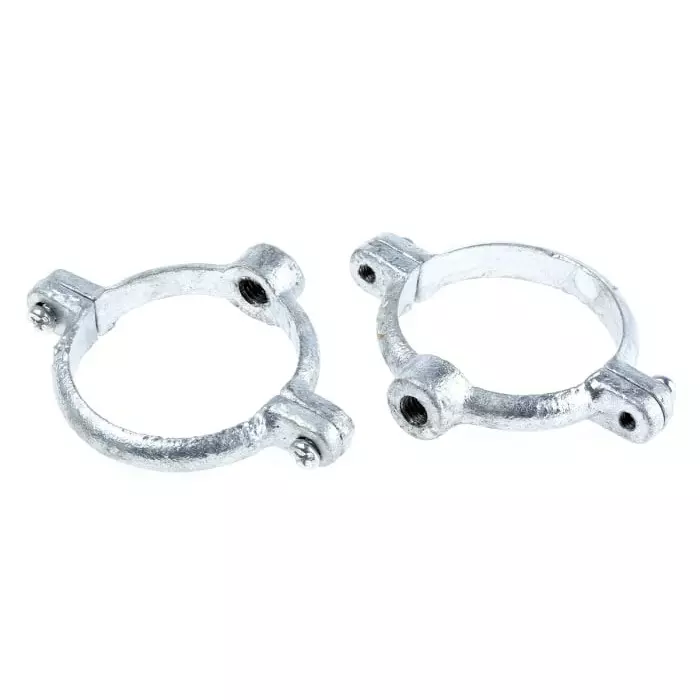 Georg Pipe Collar Fischer Galvanised Iron 2in, 770836209 (Pack of 5)