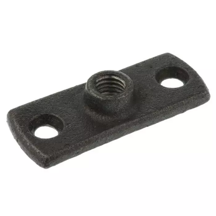 Georg Backplate Fischer Iron Black Backplate, 770840101 (Pack of 5)