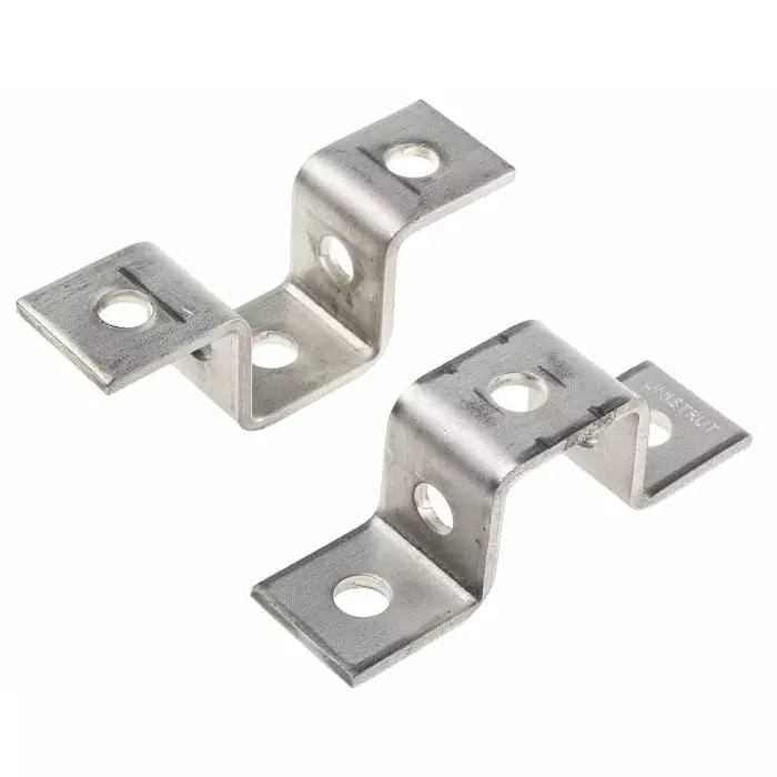 Unistrut Bracket 3 Hole Stainless Steel, 137 mm Length, suitable for 41 x 41 mm rack, P 1047 SS (Pack of 5)