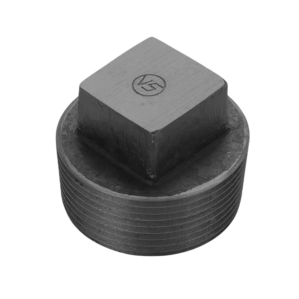 VS Steel Plug Solid Forged Black 100 mm (4 inch)